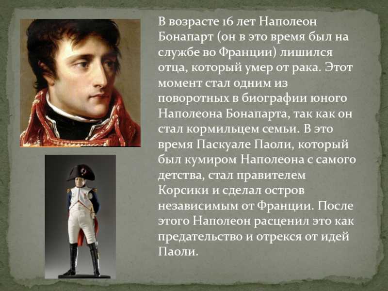 Наполеон бонапарт (1769-1821) - краткая биография и правление императора франции