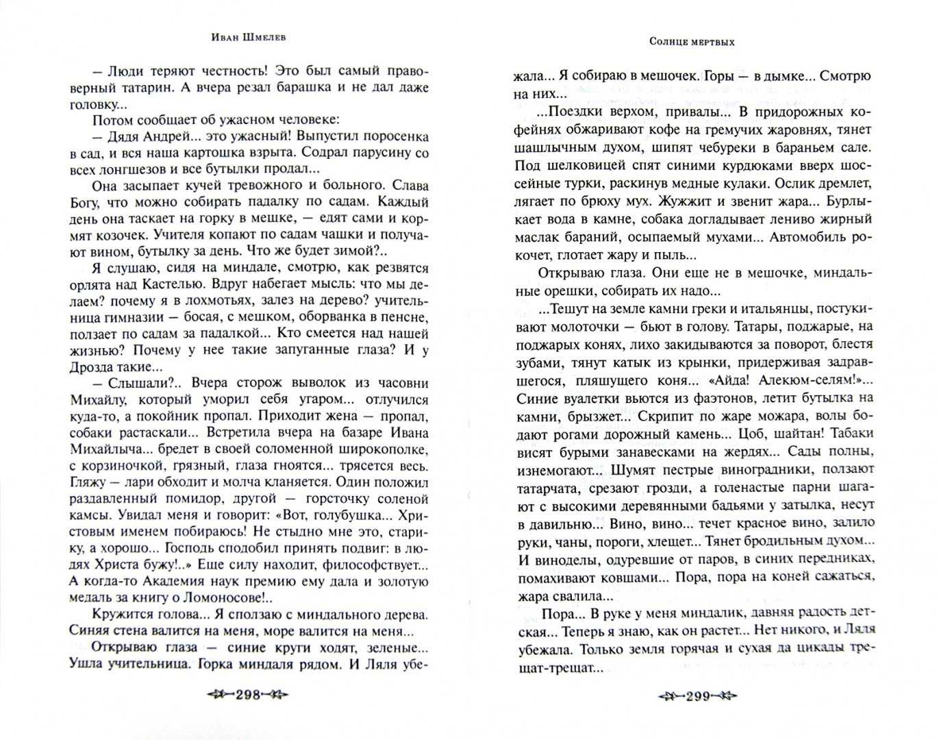 Солнце мертвых — краткое содержание рассказа шмелева