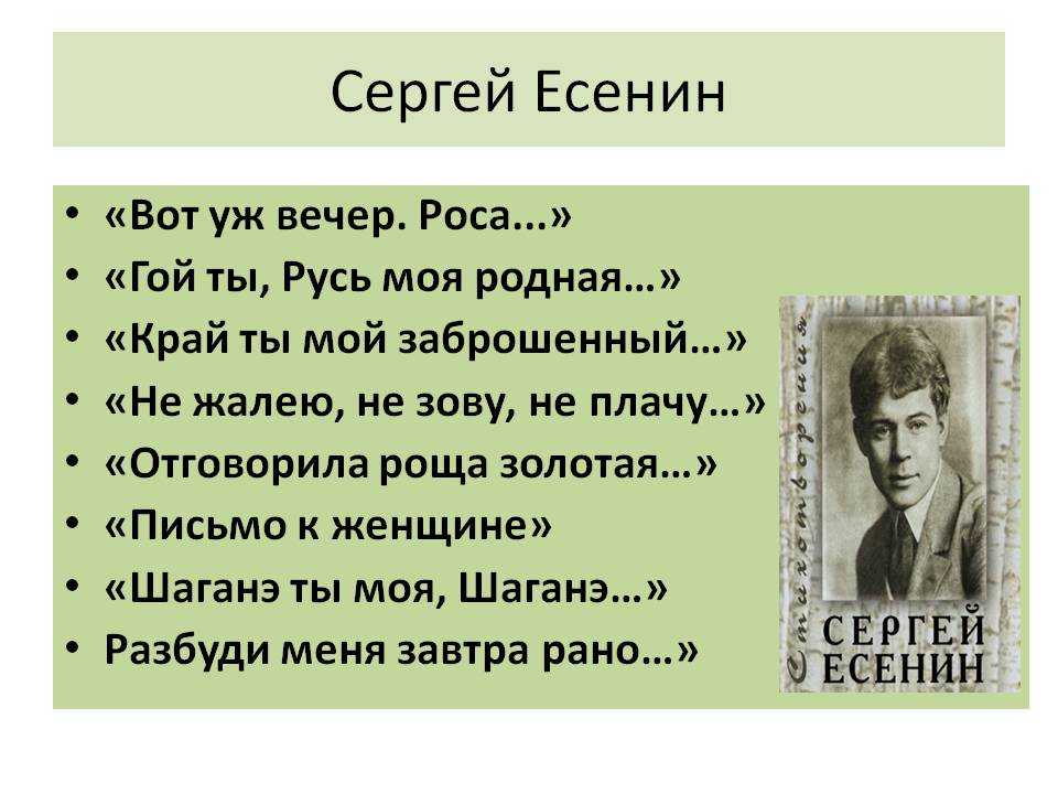 Мой путь - с.а. есенин  :::  жизнь моя, иль ты приснилась мне...