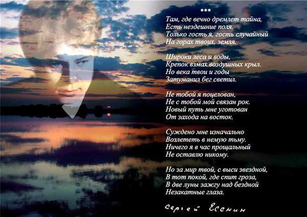Сергей есенин - ночь читать стихотворение, текст стиха онлайн
