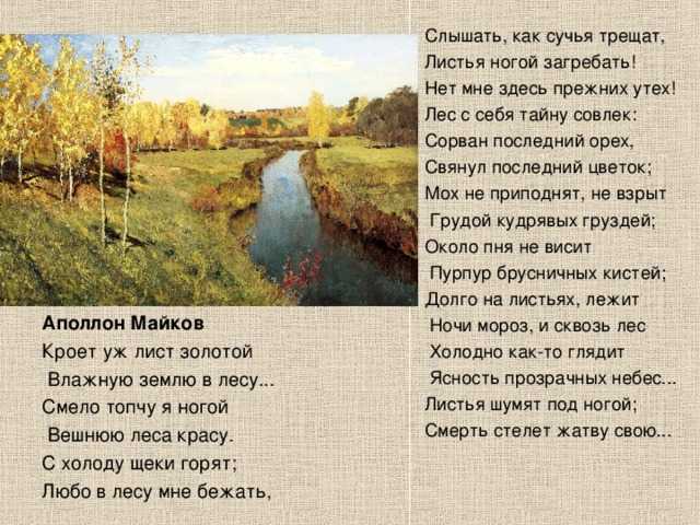 Аполлон николаевич майков