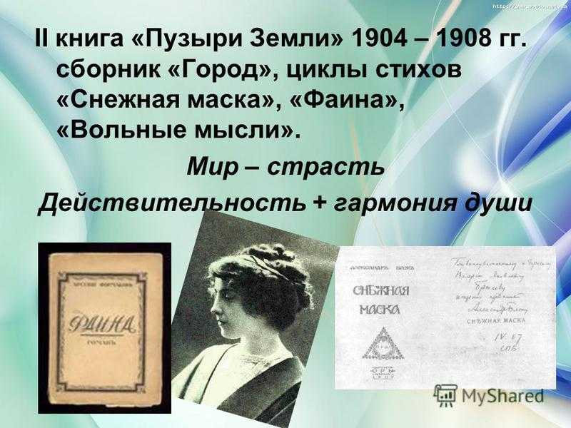 Тема города в творчестве а. а. блока