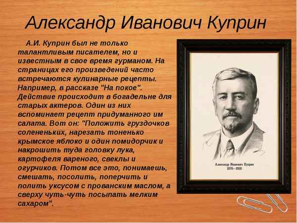 Краткая биография куприна александра ивановича, интересные факты для детей