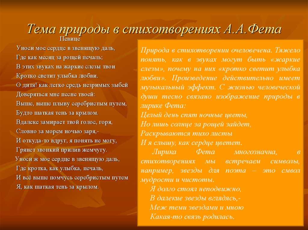 Анализ стихотворения фета я долго стоял неподвижно сочинения и текст