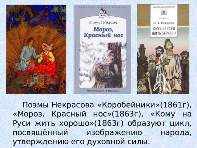 Николай некрасов ✏ коробейники читать онлайн