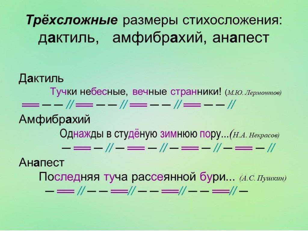Дактилическая рифма