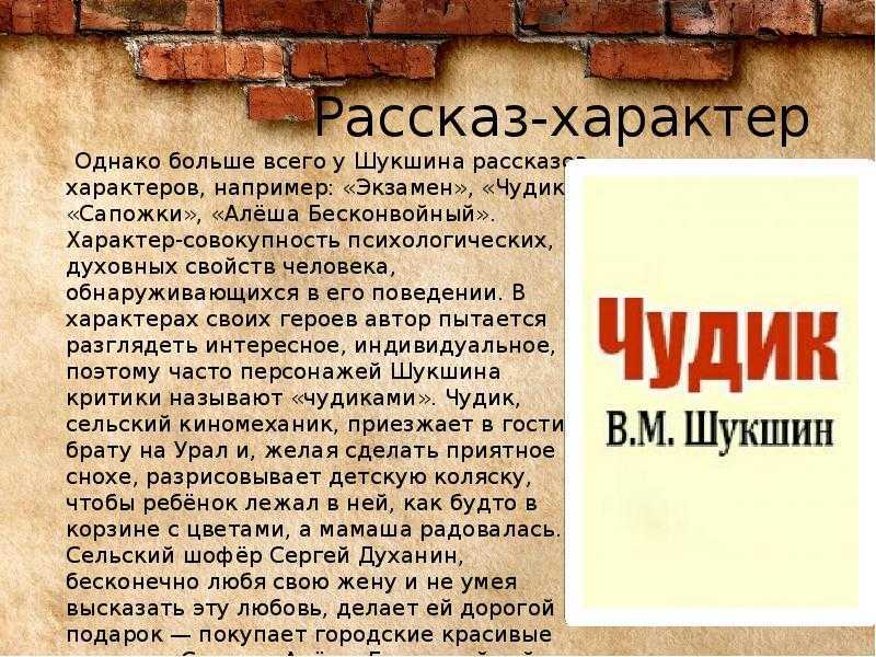 «обида», краткое содержание рассказа шукшина
