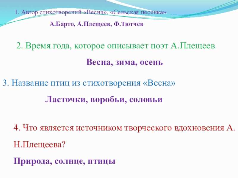 Чиста небесная лазурь теплей и ярче солнце. анализ стихотворения плещеева весна