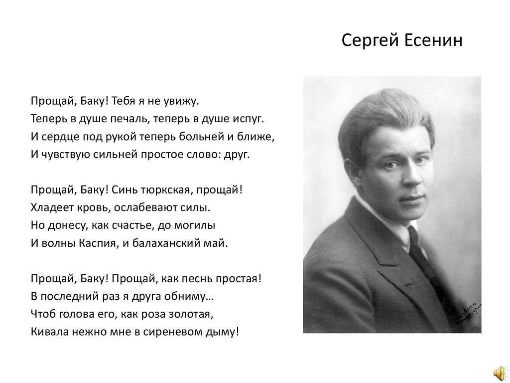 Стихи есенина - лучшие стихотворения сергея есенина...