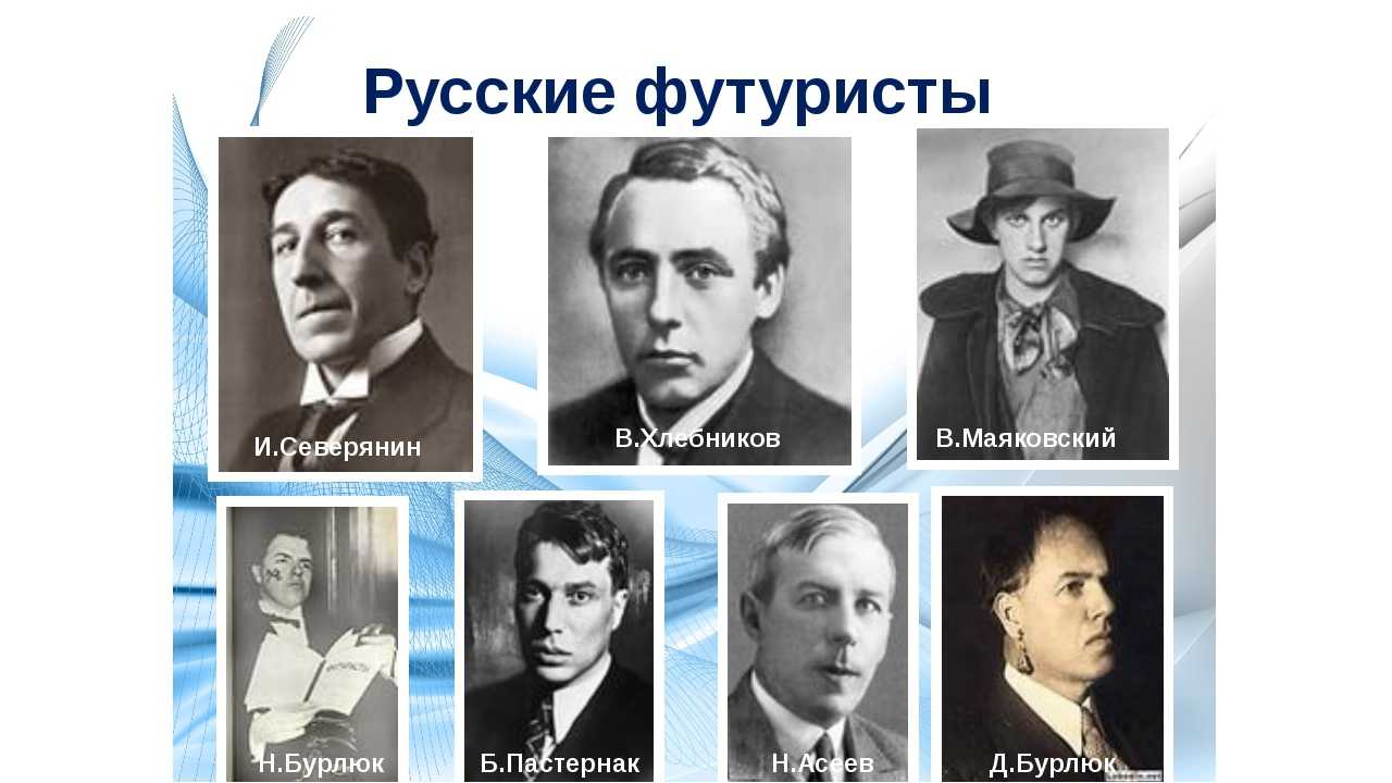 Футуризм в литературе