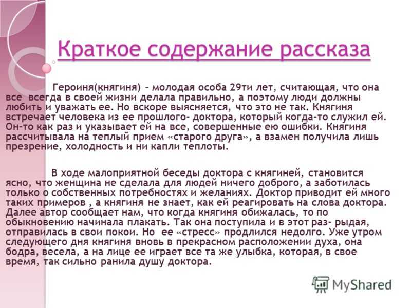 Краткое содержание чехов аптекарша для читательского дневника, читать краткий пересказ онлайн