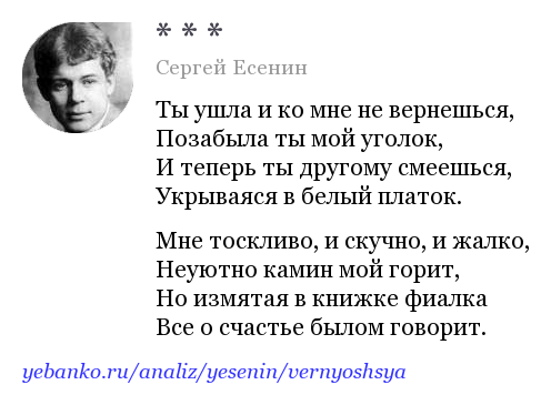 Анализ стихотворения «буря» сергея есенина