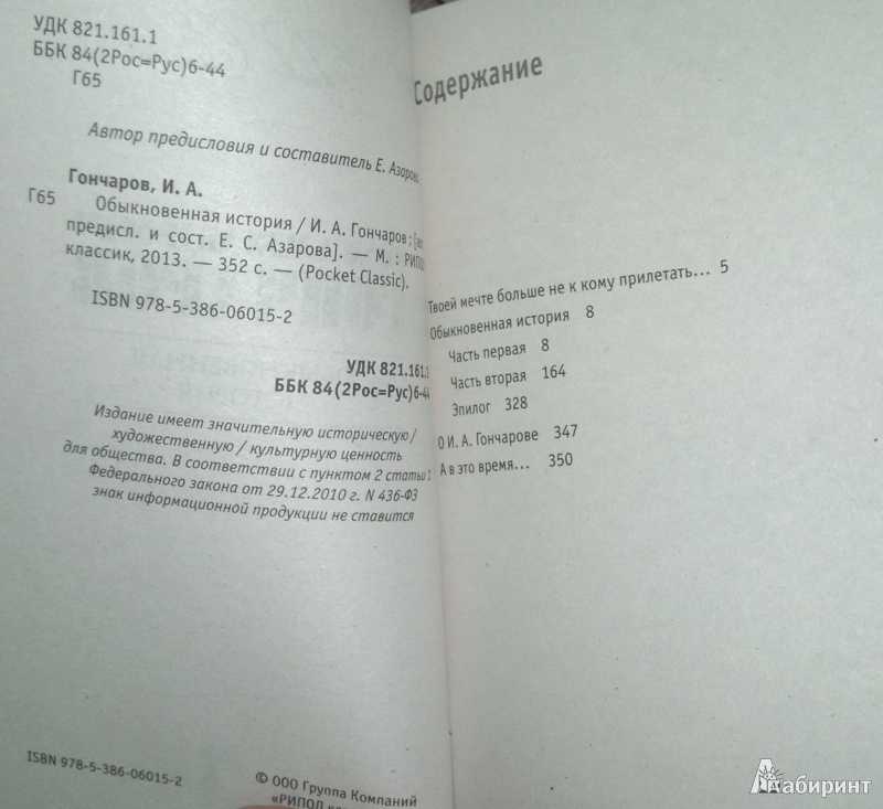 Краткое содержание и.а. гончаров «обыкновенная история»