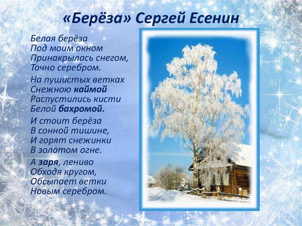 Лучшие стихи есенина