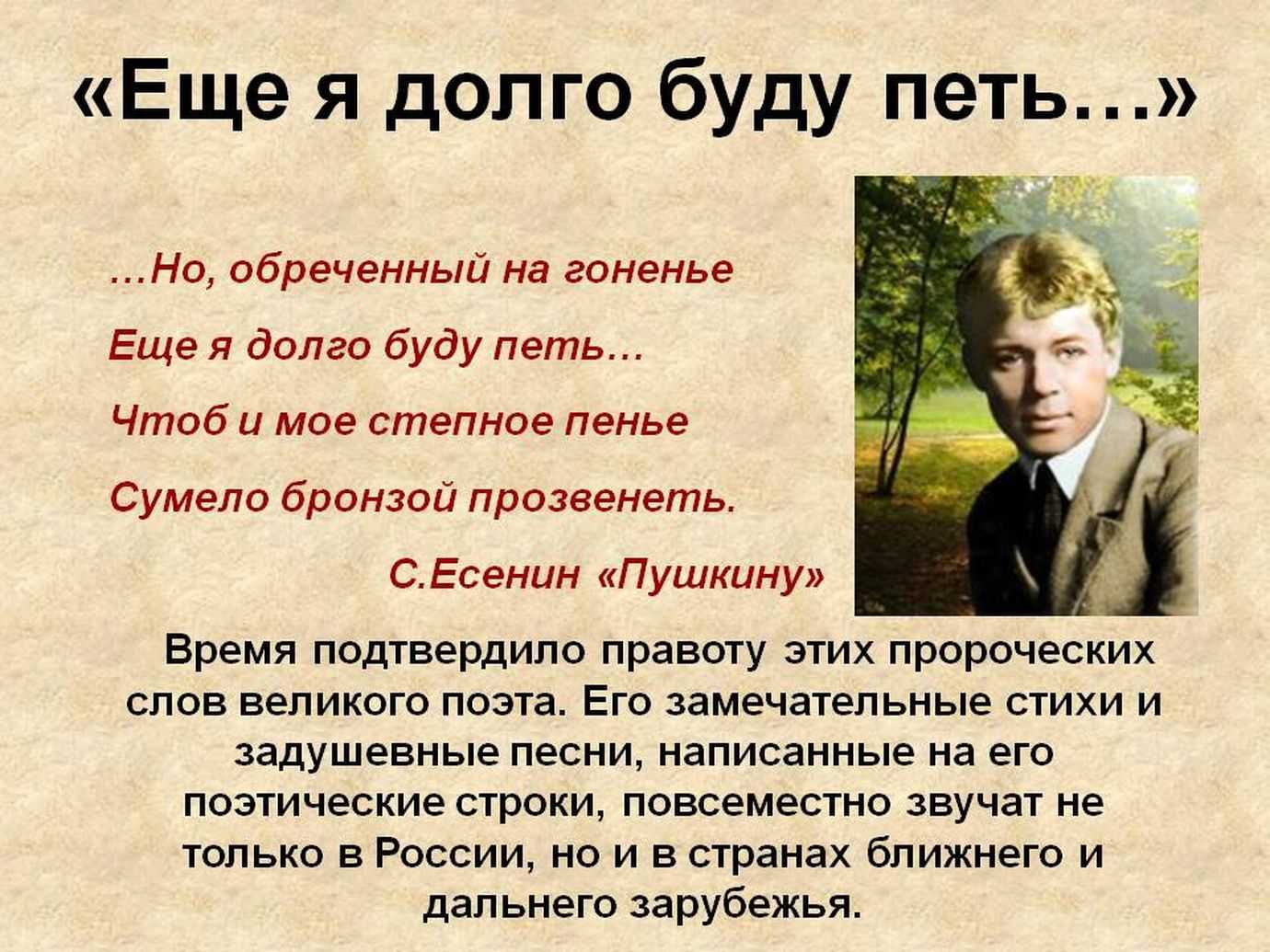 Есенин пушкину анализ. Биография Сергея Есенина. Биография Сергея Александровича Есенина.