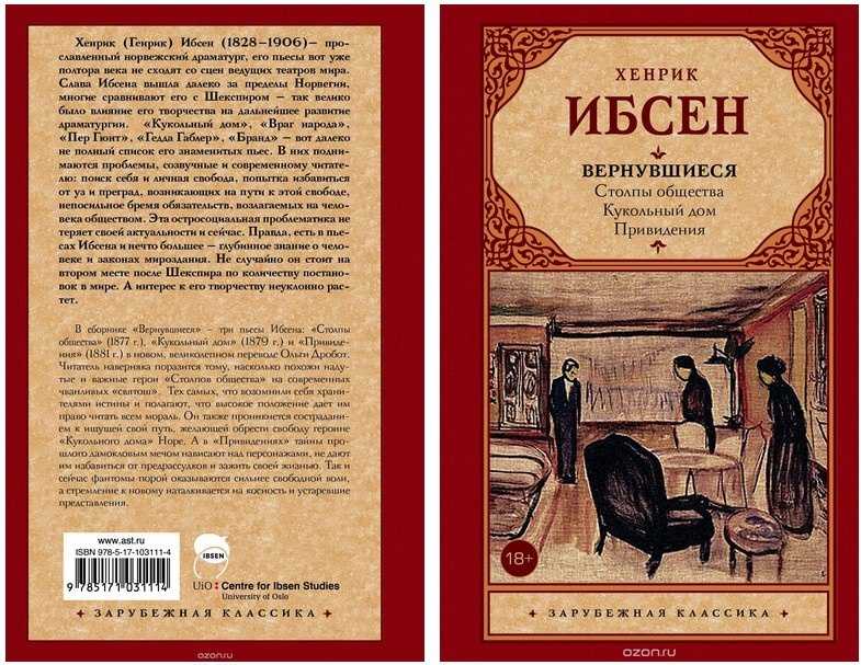 Ибсен, «кукольный дом»: краткое содержание, анализ