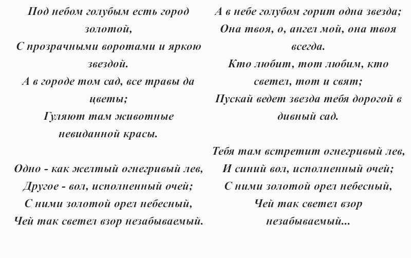 Под небом голубым страны своей родной. александр сергеевич пушкин. «под небом голубым страны своей родной…. анализ стихотворения пушкина «под небом голубым страны своей родной…»