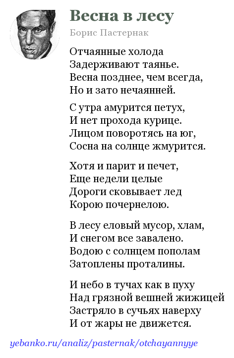 Борис пастернак 📜 плачущий сад - читать и слушать стих +заказать анализ