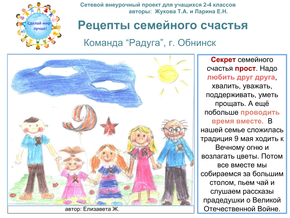 Сочинение на тему семейное счастье