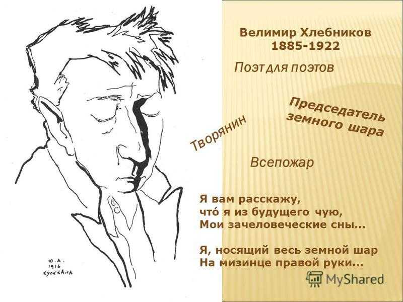 "творения" - читать интересную книгу автора (хлебников велимир)
