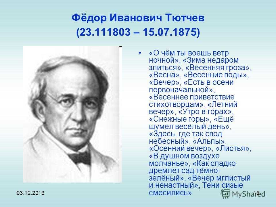 Анализ федора ивановича тютчева зима недаром злится. Федор Иванович Тютчев гроза. Тютчев ветер. Федор Иванович Тютчев вечер. Фёдор Иванович Тютчев весенние воды.