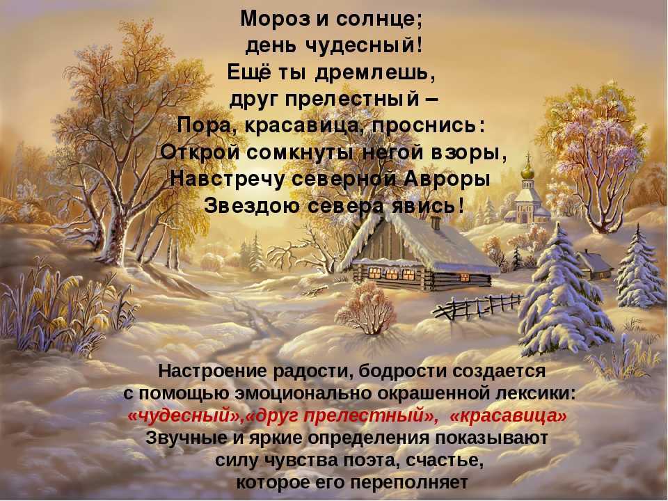 Стихи пушкина про зиму | красивые и короткие стихи о зиме для взрослых и детей 3,4 класса