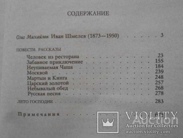 Шмелев полочка читать краткое содержание по главам