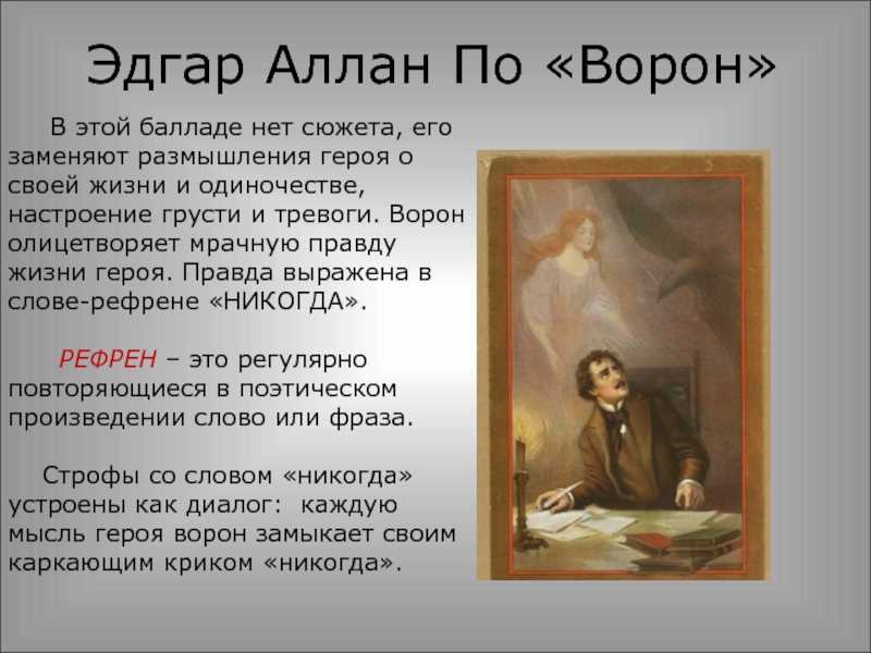 Ворон анализ. Алан Эдгар по ворон стихотворение. Стихотворение ворон Эдгара по. Ворон по стих. Анализ стихотворения ворон.