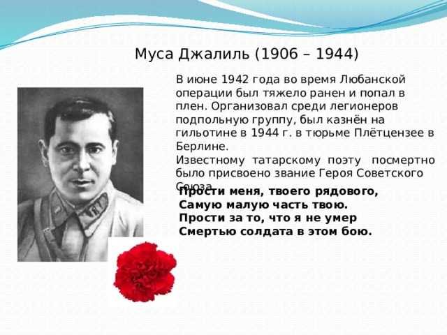 Анализ стихотворения последняя песня муса джалиль плизззззззззззззззз срочно. земля!.. отдохнуть бы